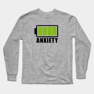 Anxiety 100 Percent Long Sleeve T-Shirt